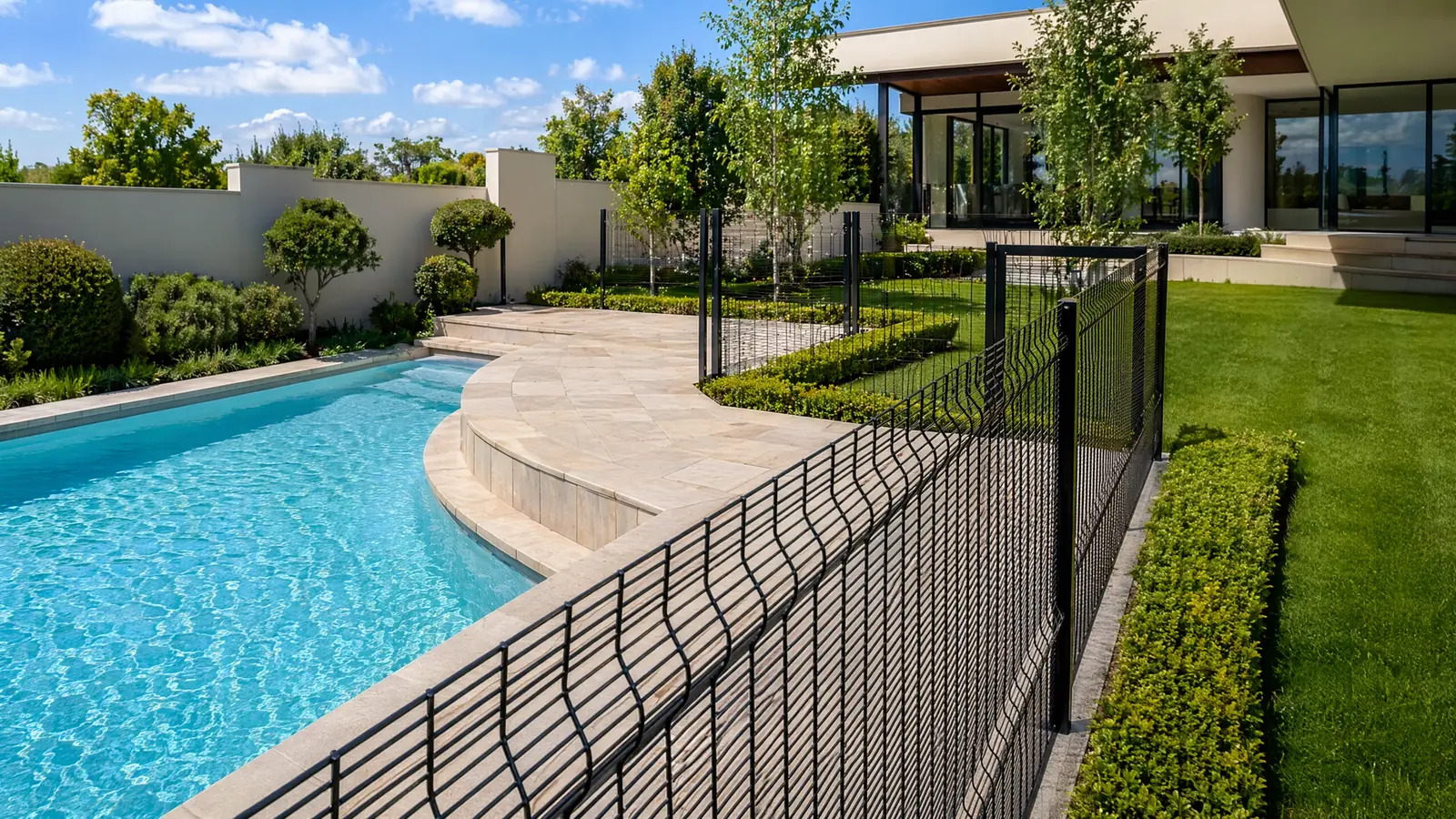 pool fence