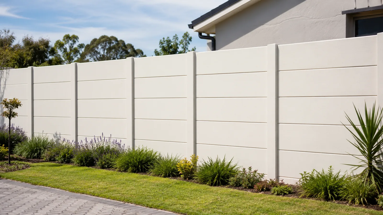 vibracrete wall